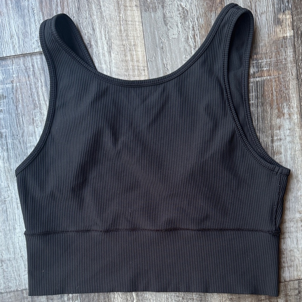 lululemon athletica Black Tank Top